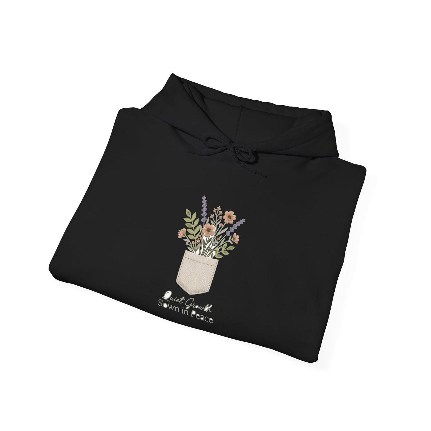 Pocketful of Peace Faux Stitch Tee Hoodie