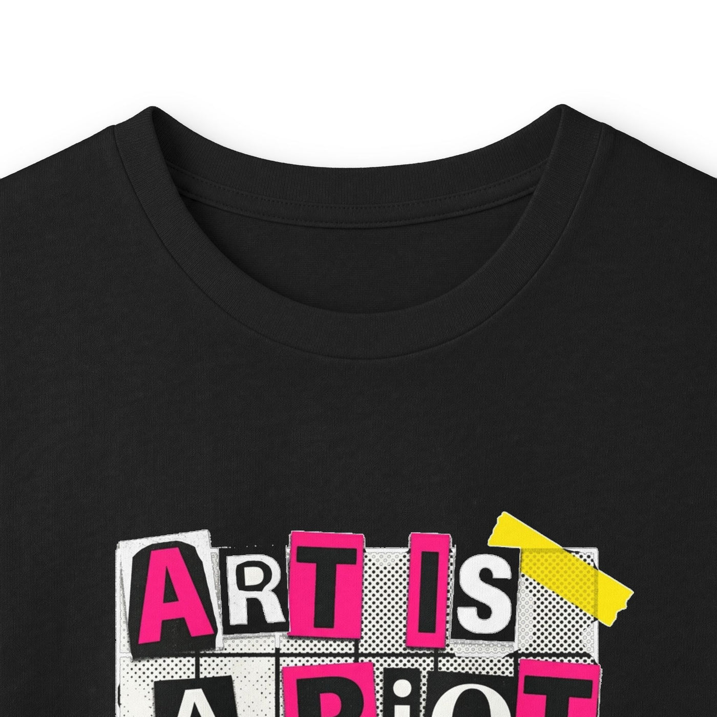 Cut Paste Rebel Zine Manifesto Long Sleeve