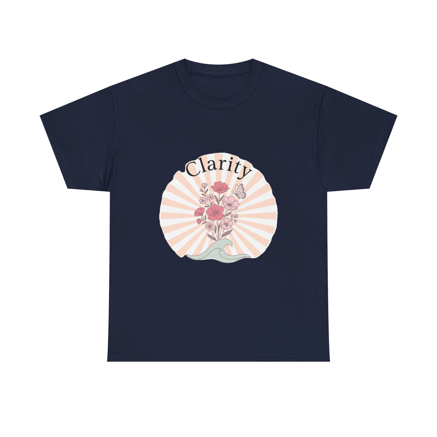 Clarity in Bloom Wildflower Sunburst Tee