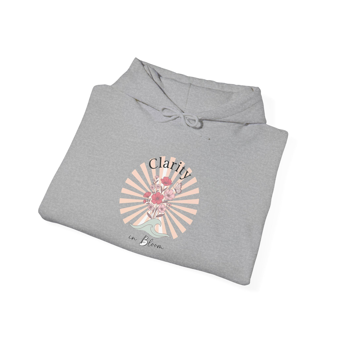 Clarity in Bloom Wildflower Sunburst Hoodie