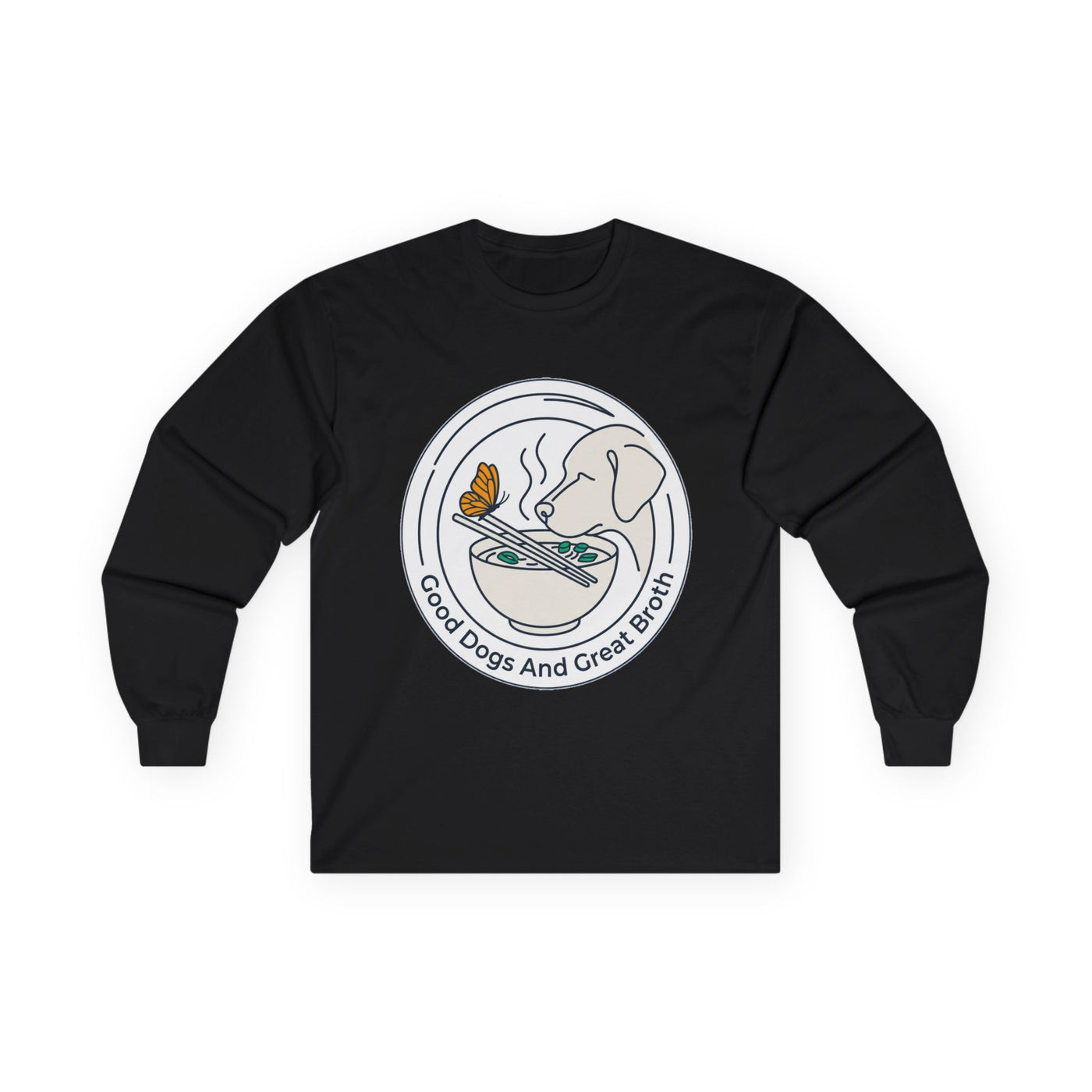 Ramen And Rescues Noodle Bowl Badge Long Sleeve