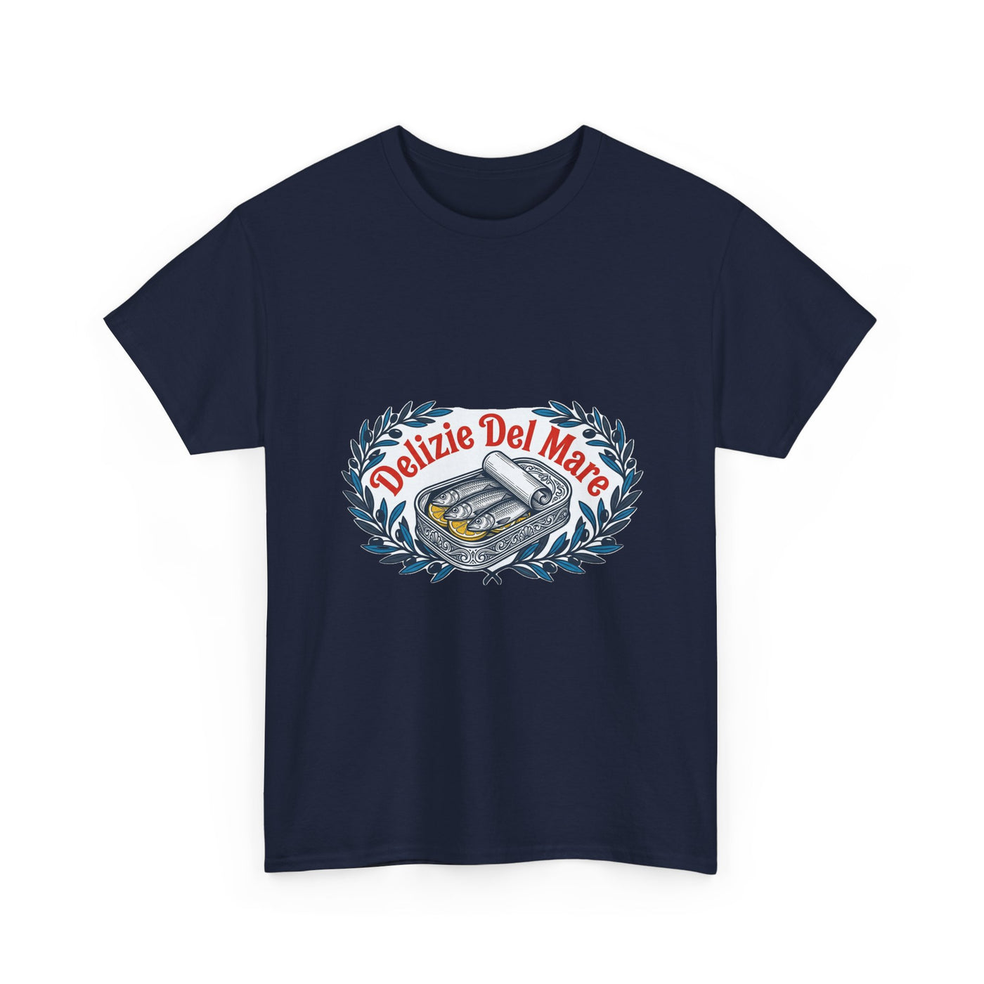 Retro Italian Sardine Tin Graphic Tee