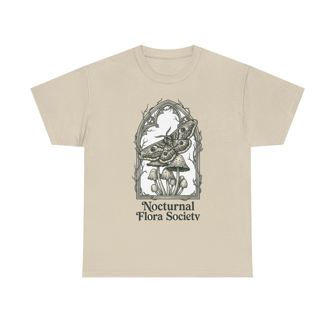 Nocturnal Flora Society Gothic Moth Tee
