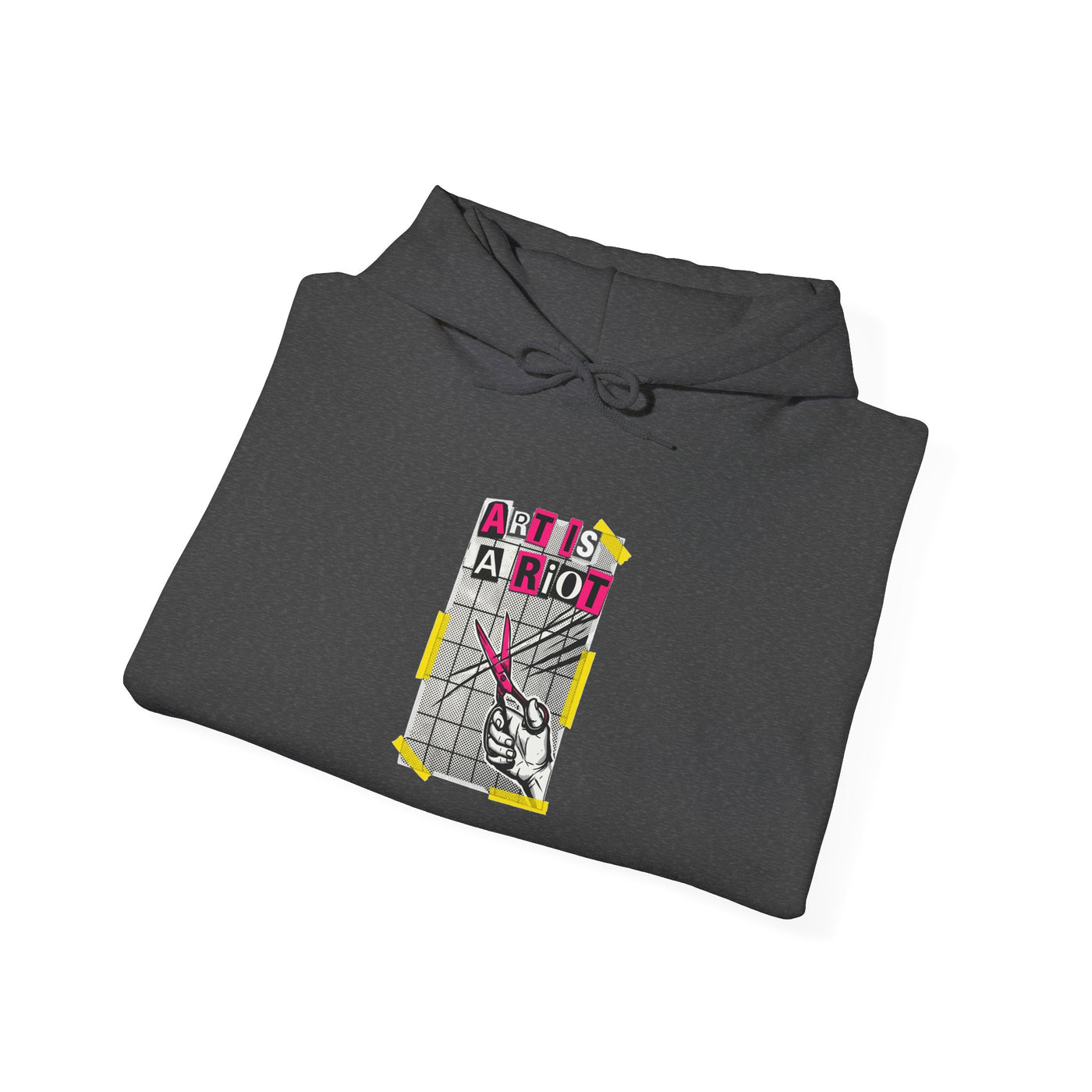 Cut Paste Rebel Zine Manifesto Hoodie