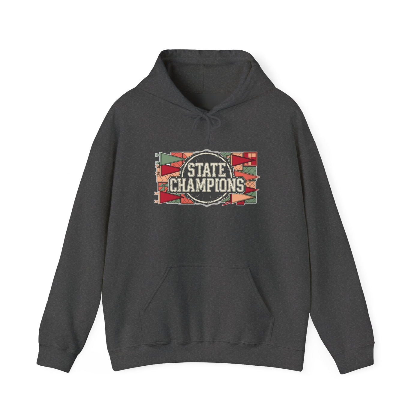 Vintage Varsity Patchwork Tee Hoodie