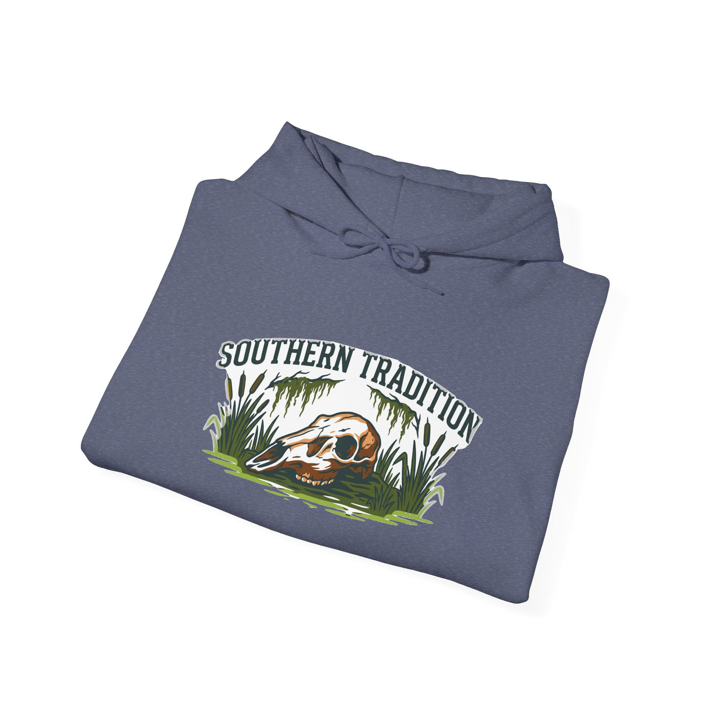 Vintage Southern Outdoors Deer Skull Hoodie