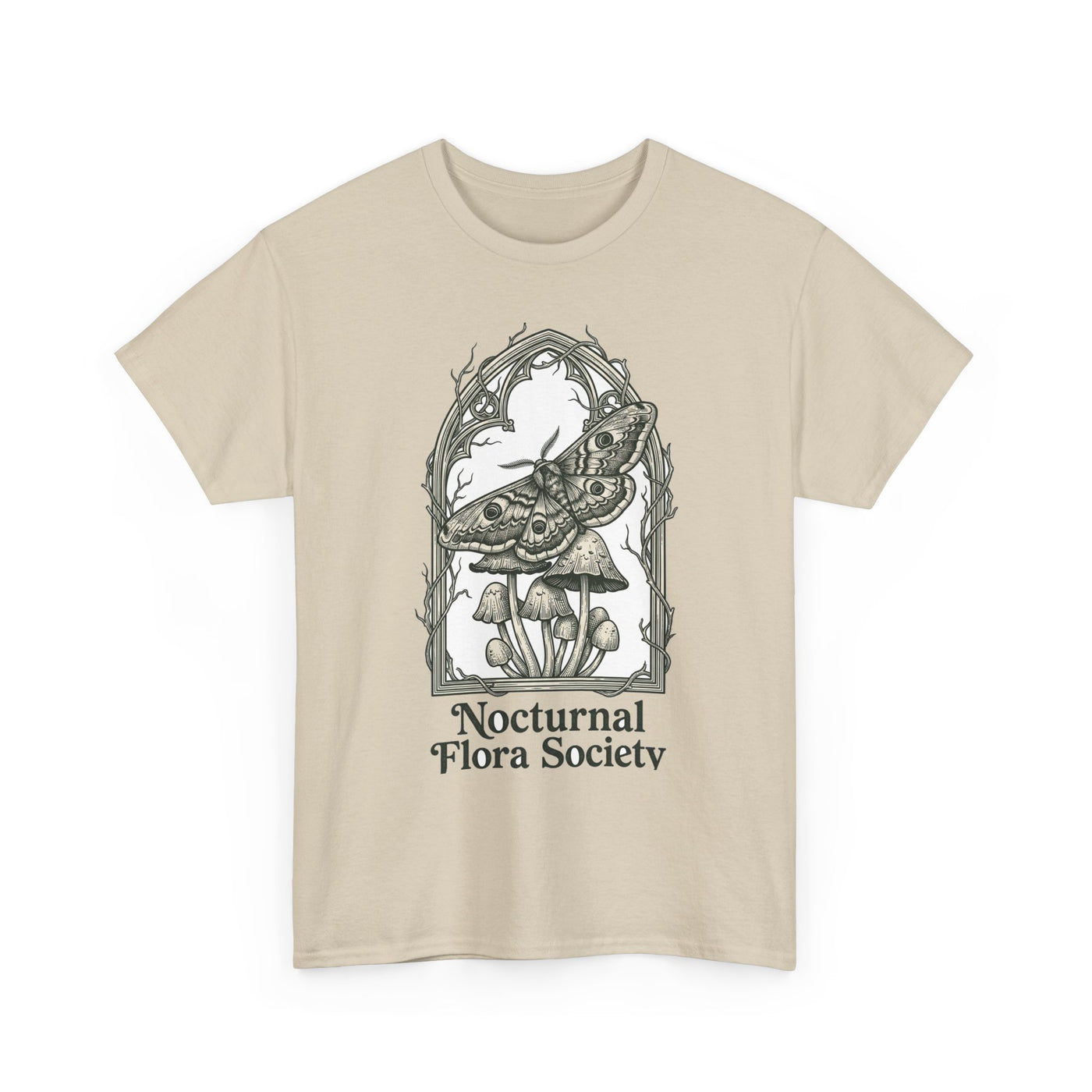 Nocturnal Flora Society Gothic Moth Tee