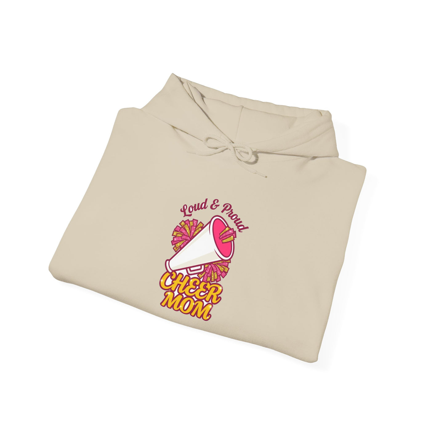 Loud And Proud Cheer Mom Hoodie