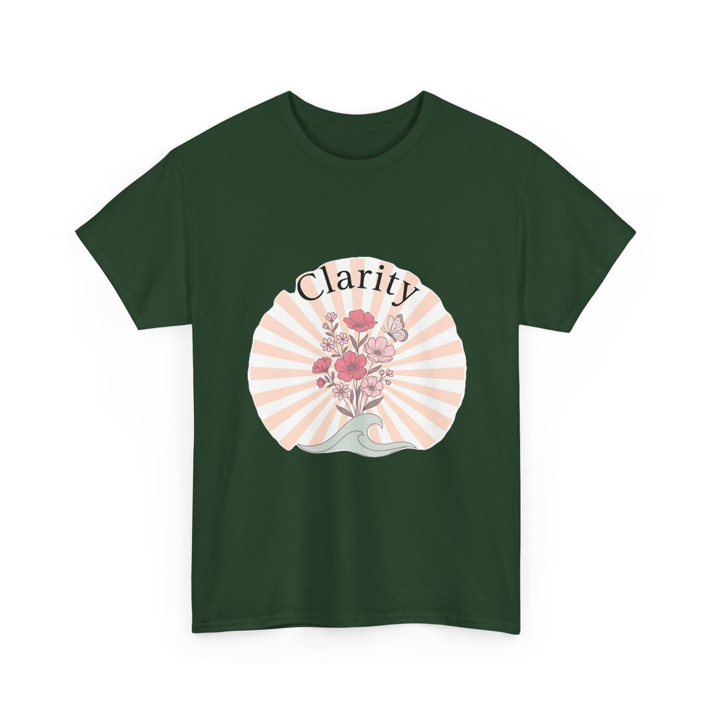 Clarity in Bloom Wildflower Sunburst Tee