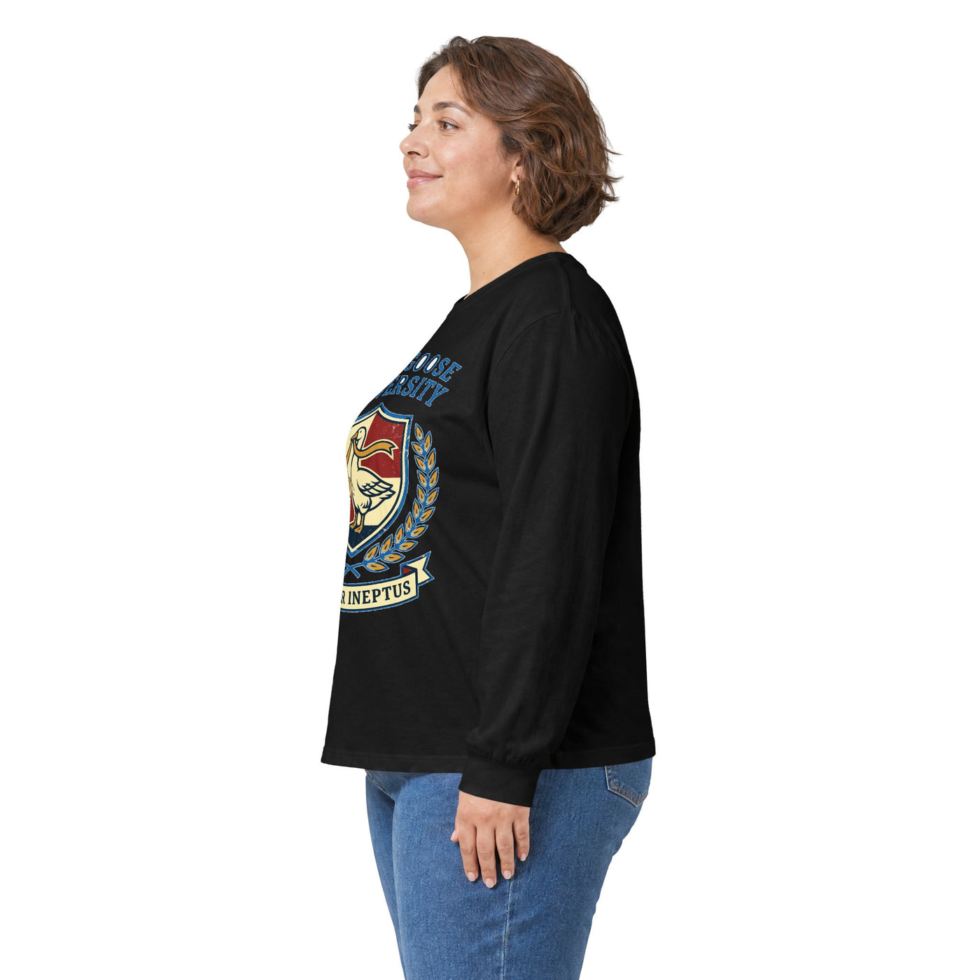 Silly Goose Univ Alumni Crest Long Sleeve