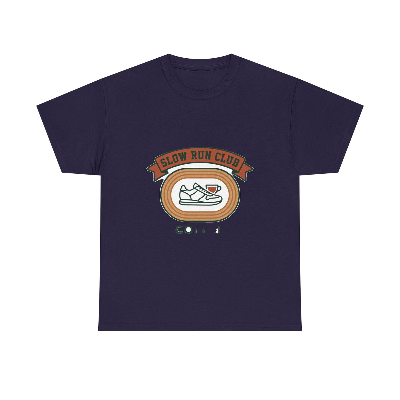 Retro Slow Run Coffee Crest Tee