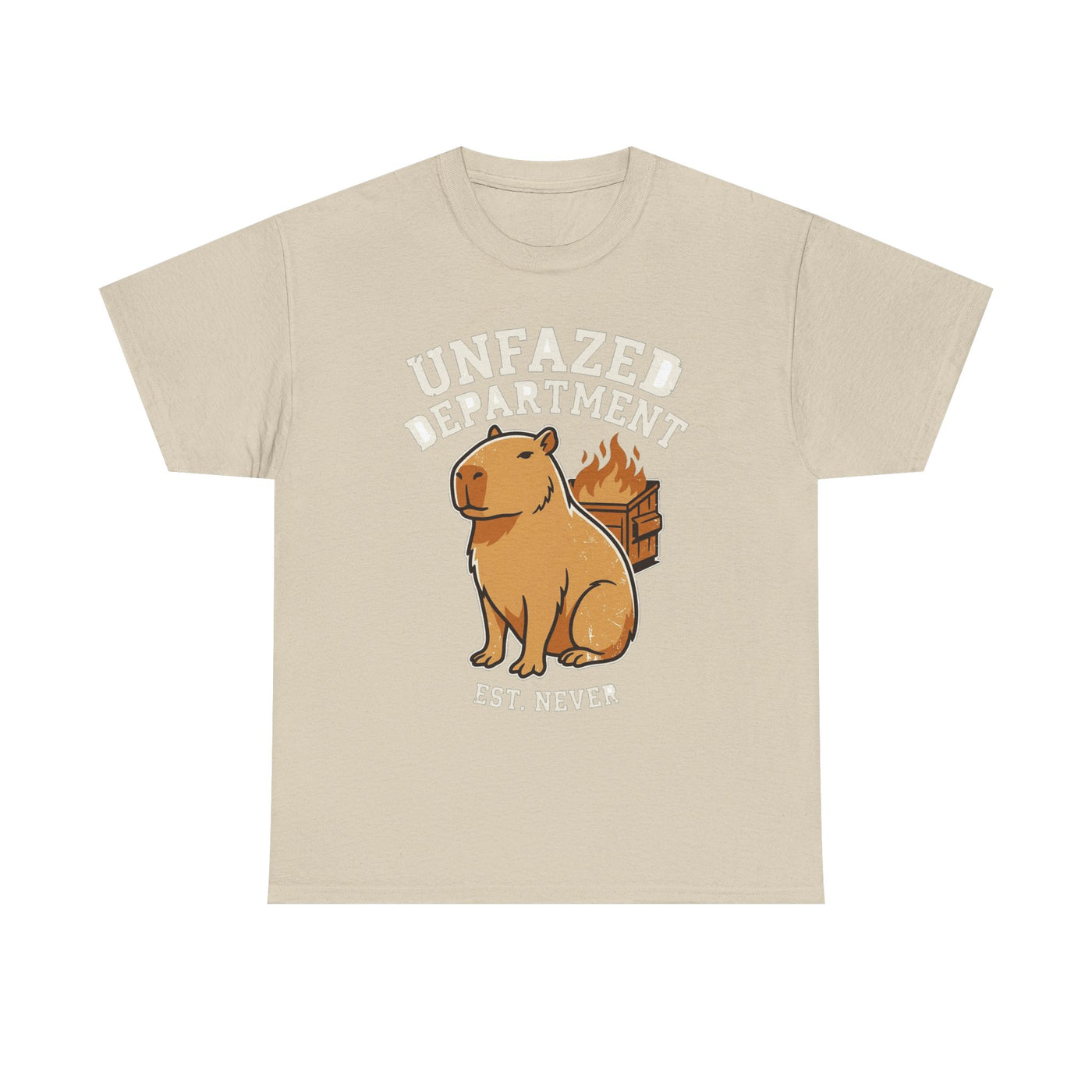 Unfazed Department Capybara Mascot