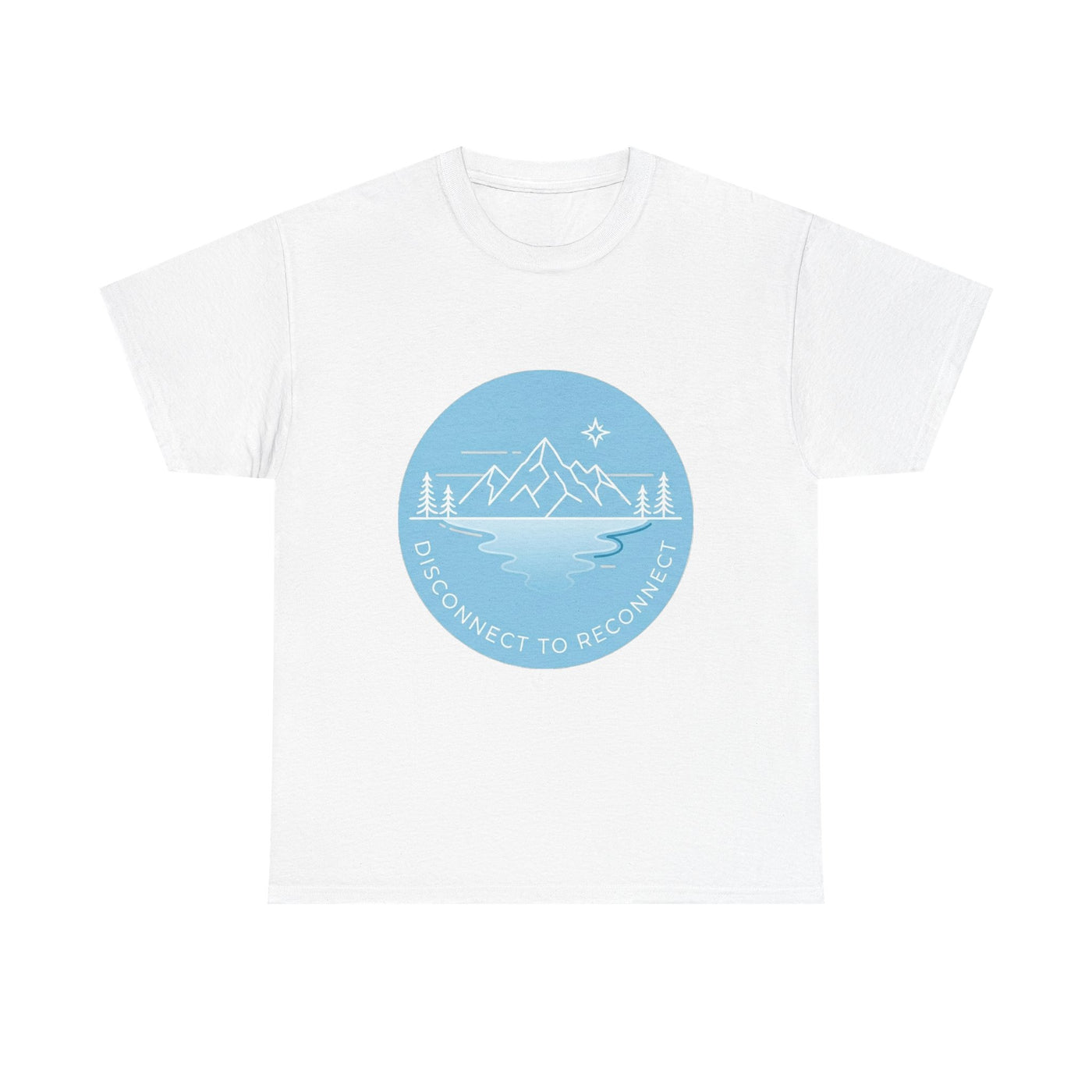 Unplugged Horizons Glacier Escape Tee