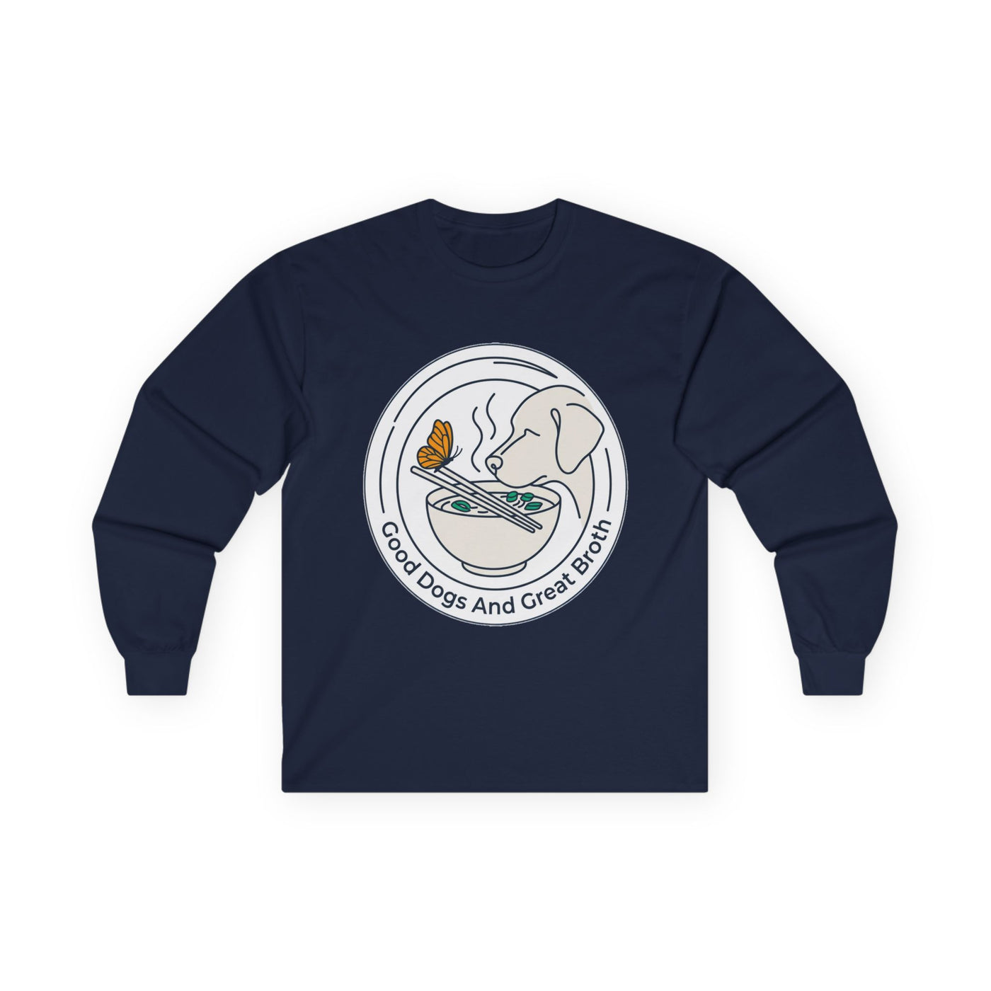 Ramen And Rescues Noodle Bowl Badge Long Sleeve