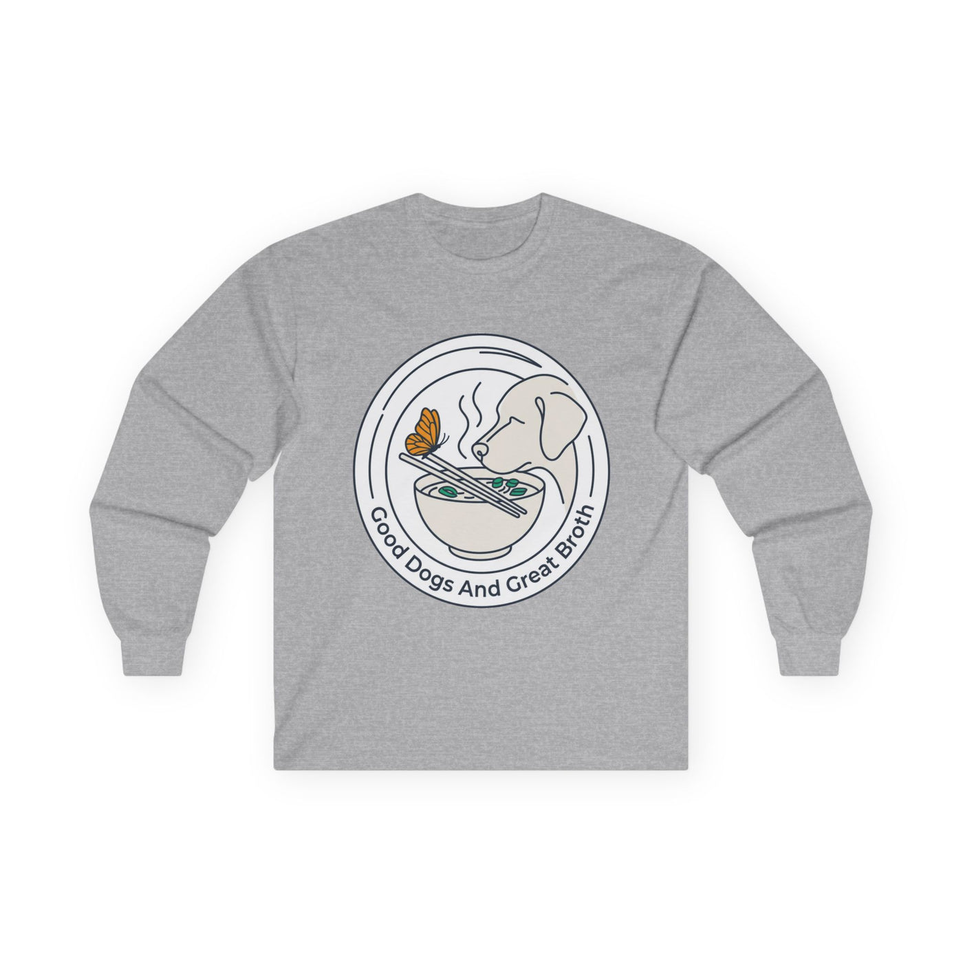 Ramen And Rescues Noodle Bowl Badge Long Sleeve