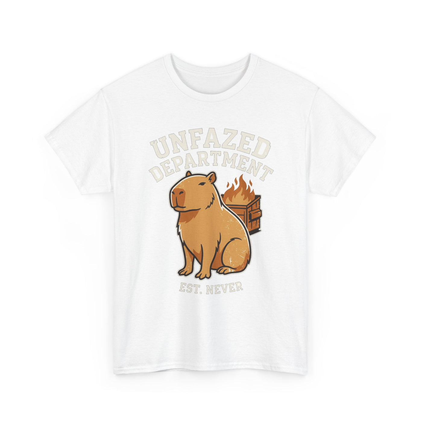 Unfazed Department Capybara Mascot