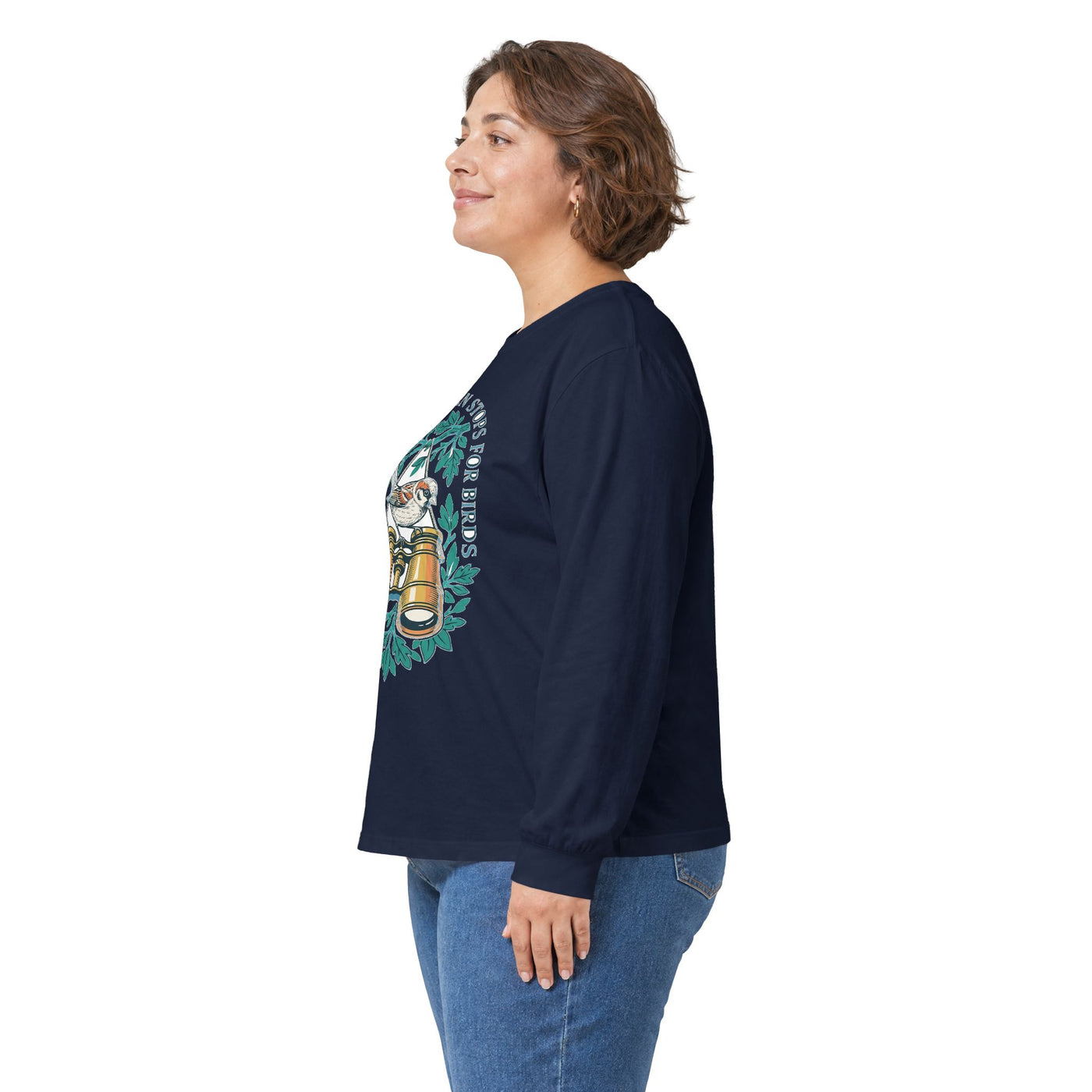 Warning Sudden Stops For Birds Long Sleeve