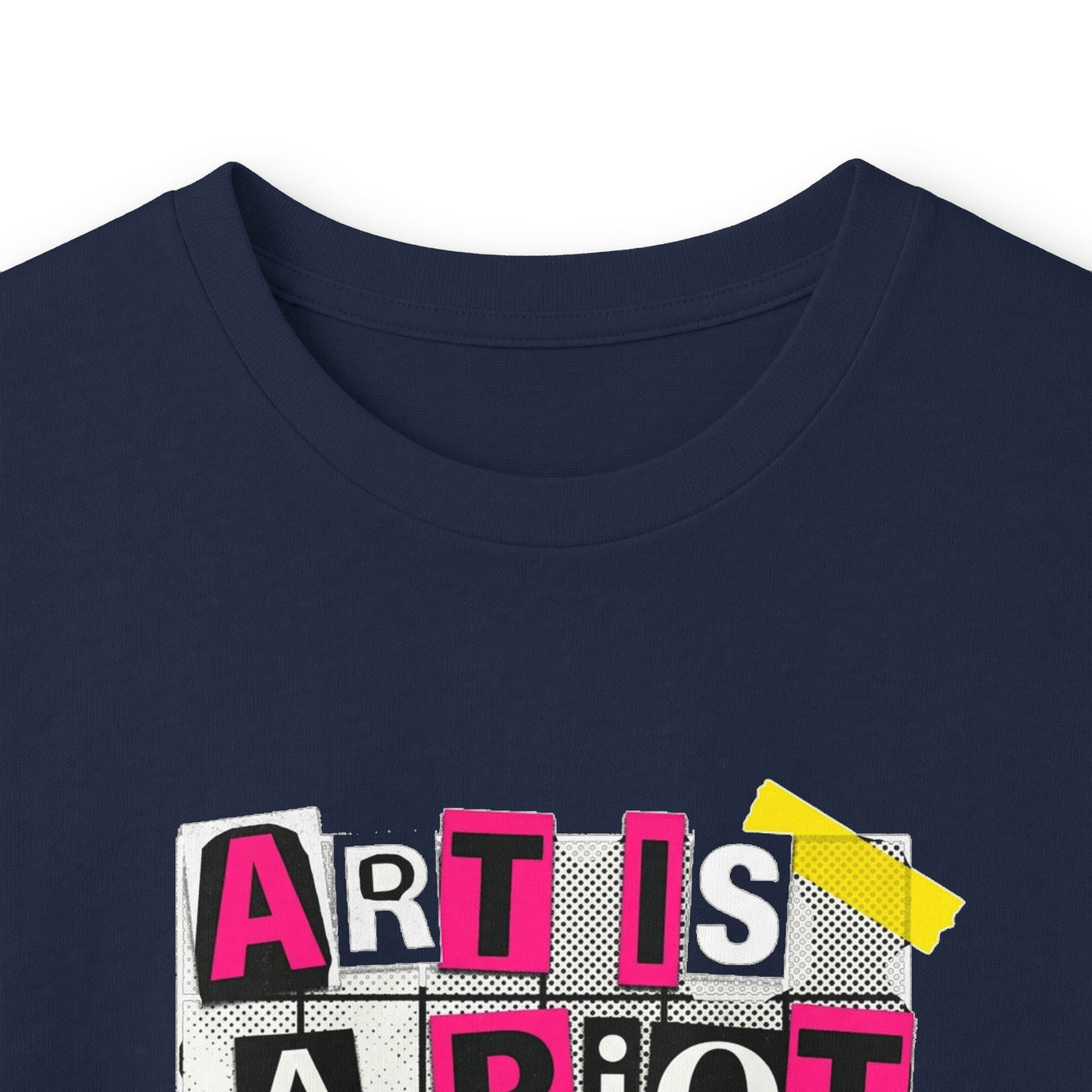 Cut Paste Rebel Zine Manifesto Long Sleeve
