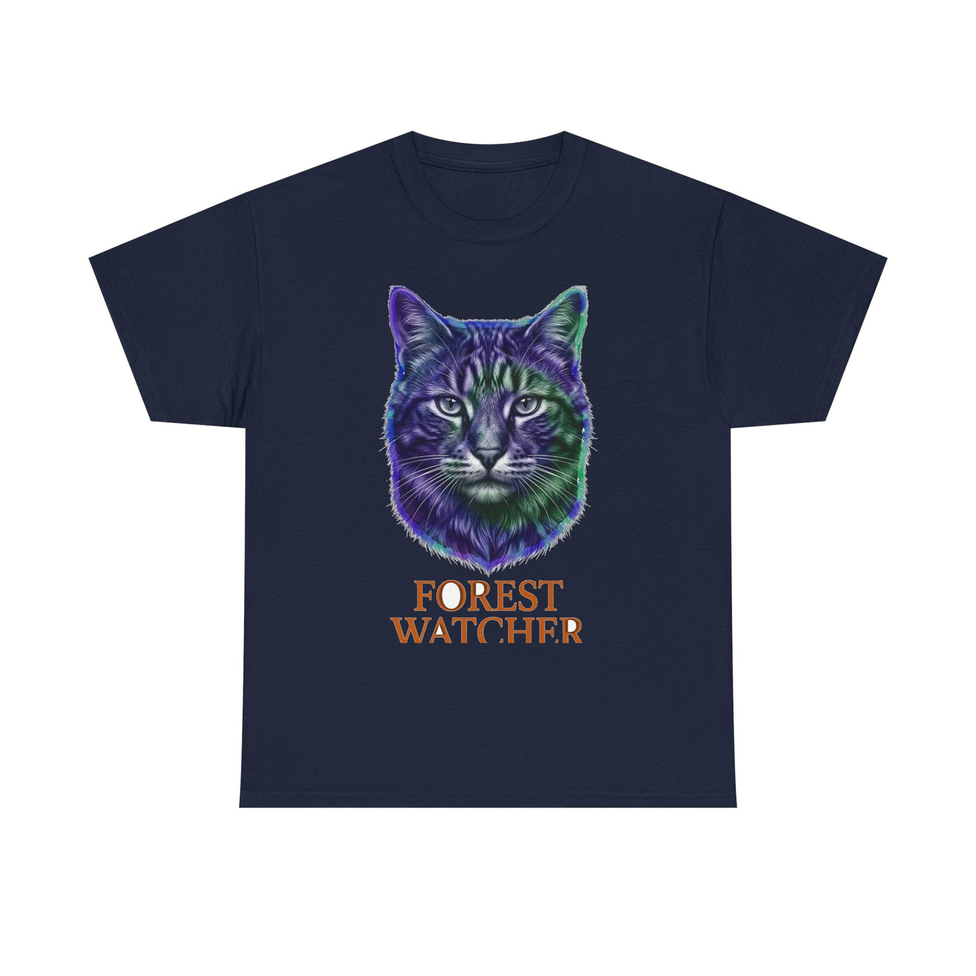 Forest Watcher Tie-Dye Mountain Cat Shirt