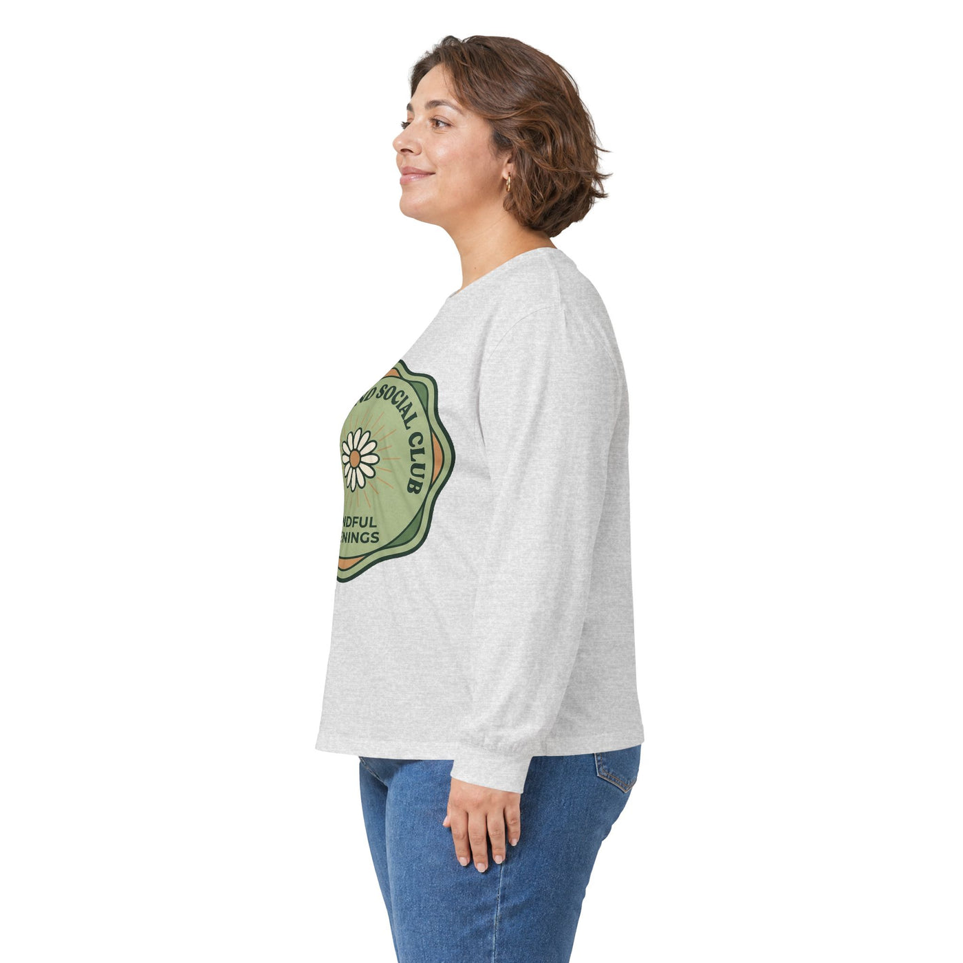 Clear Mind Social Club Badge Long Sleeve