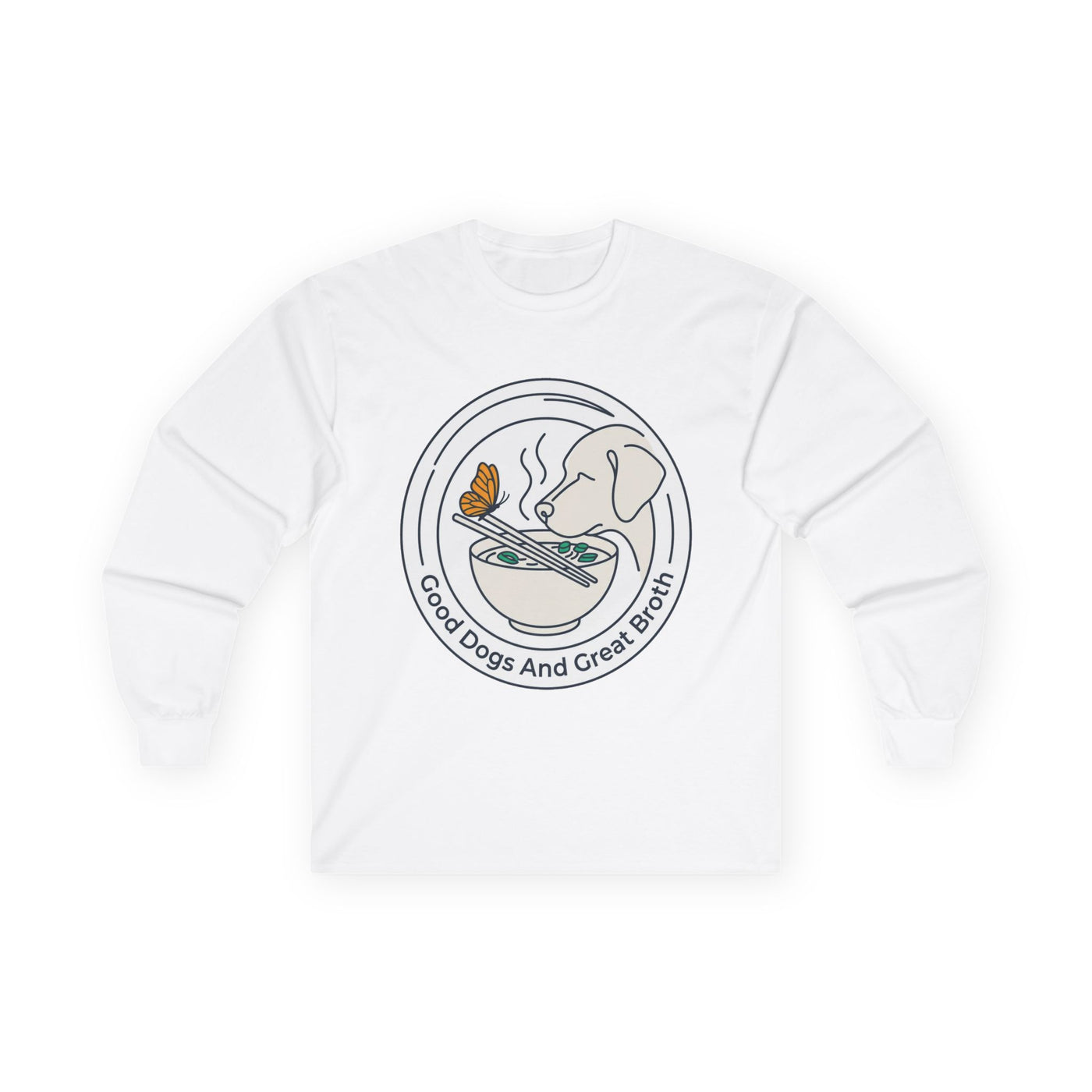 Ramen And Rescues Noodle Bowl Badge Long Sleeve