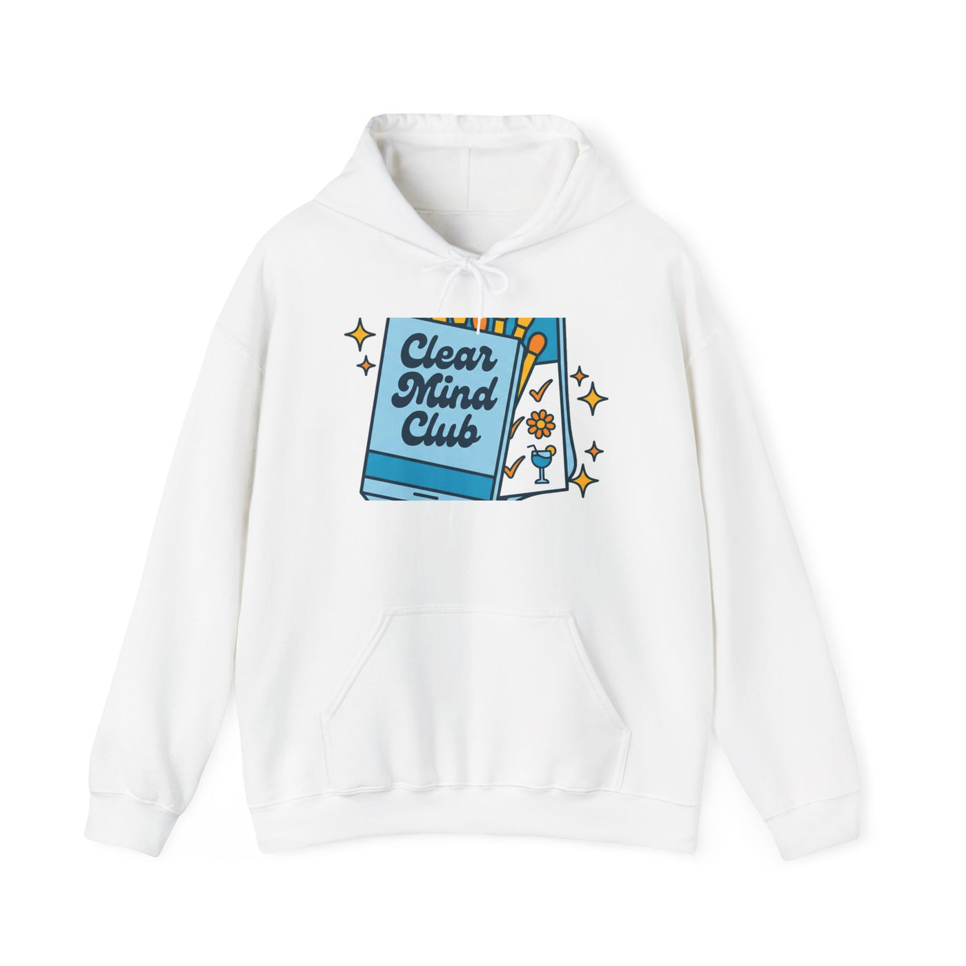 Clear Mind Club Retro Matchbook Hoodie