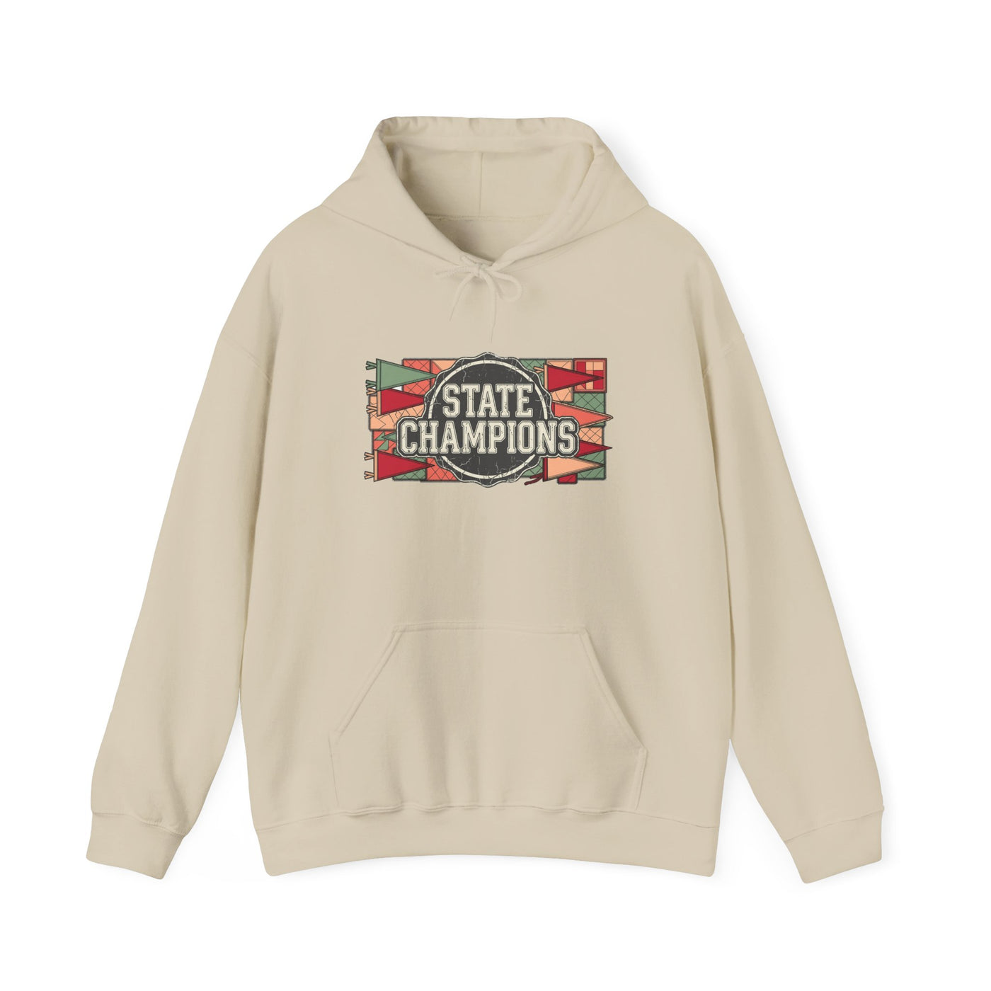 Vintage Varsity Patchwork Tee Hoodie