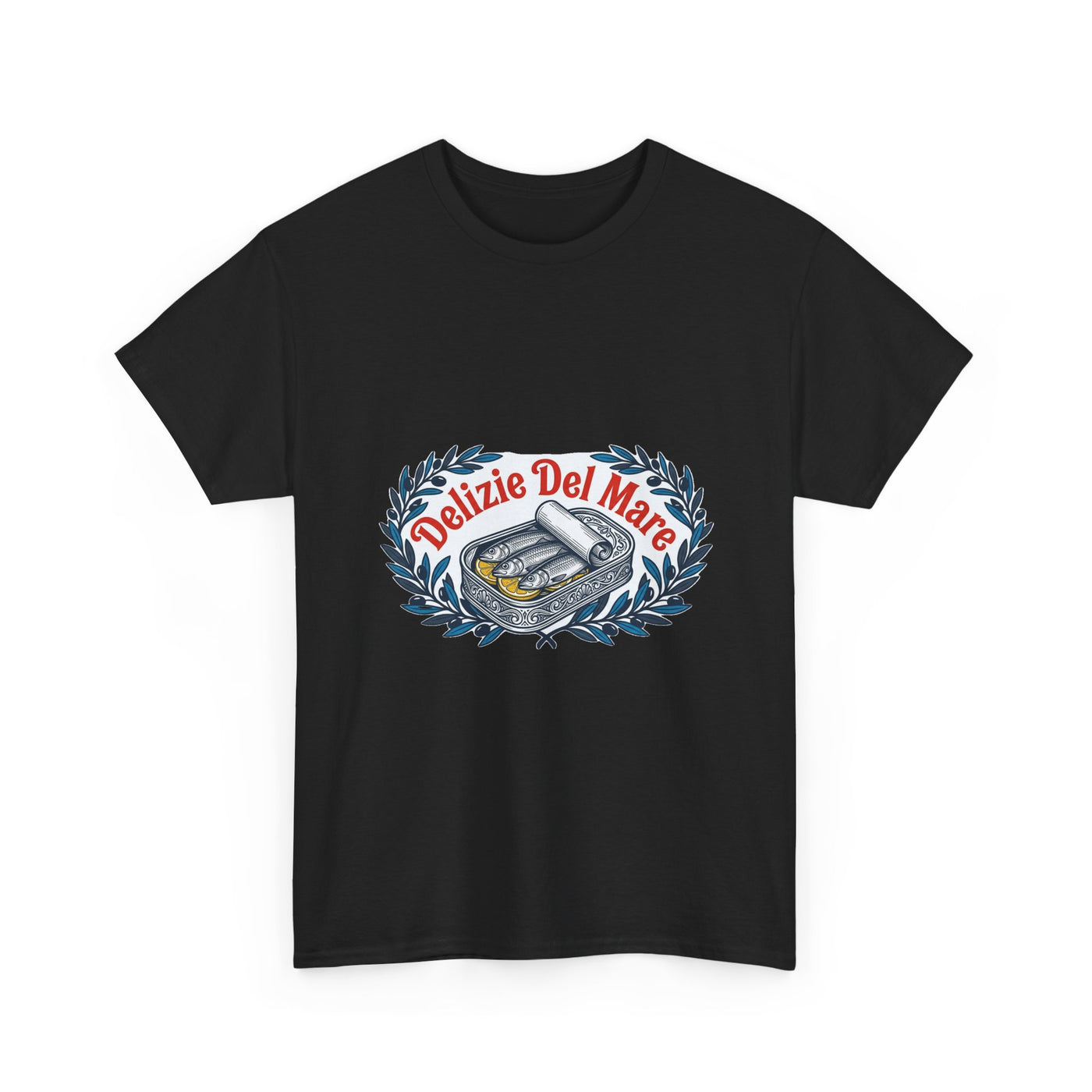 Retro Italian Sardine Tin Graphic Tee