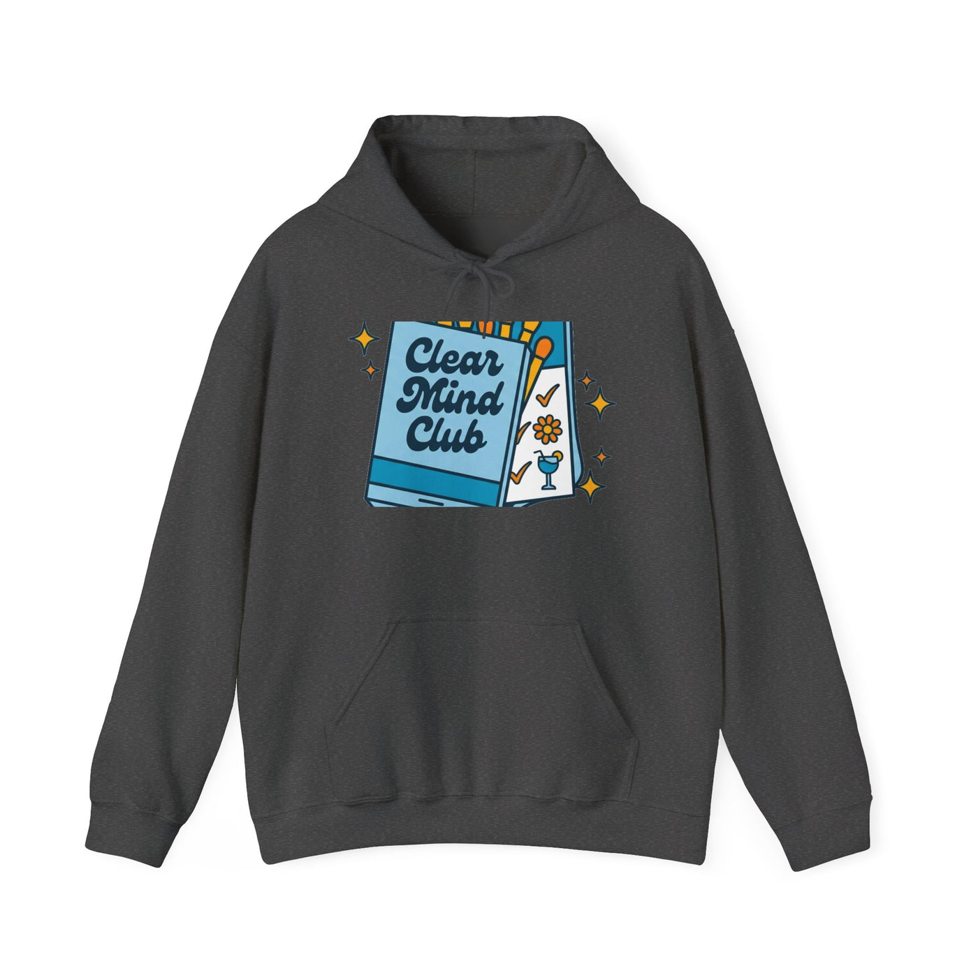Clear Mind Club Retro Matchbook Hoodie