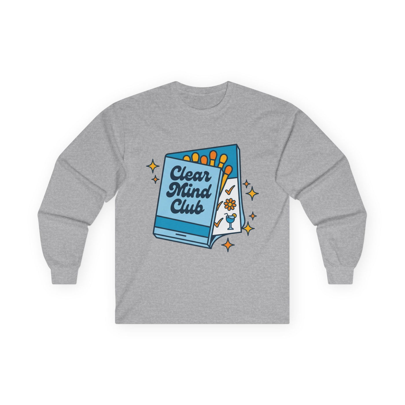 Clear Mind Club Retro Matchbook Long Sleeve