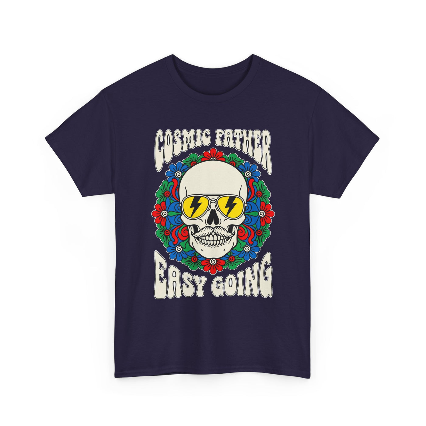 Cosmic Father Retro Skull Graphic