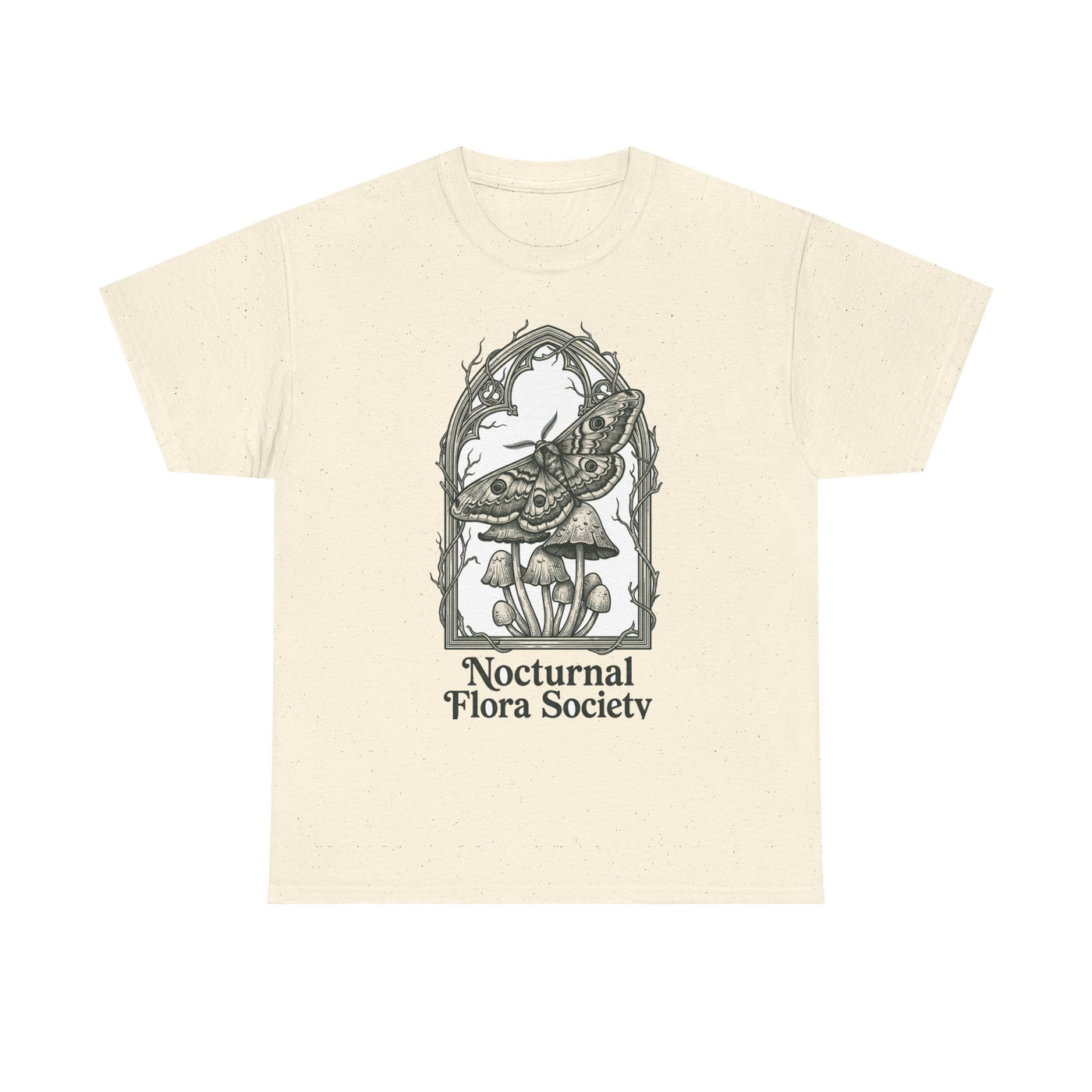 Nocturnal Flora Society Gothic Moth Tee
