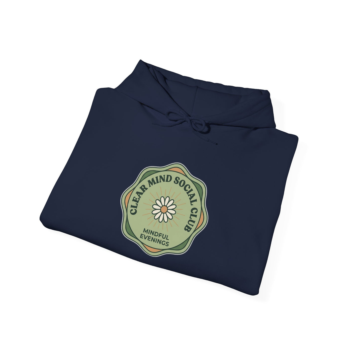 Clear Mind Social Club Badge Hoodie