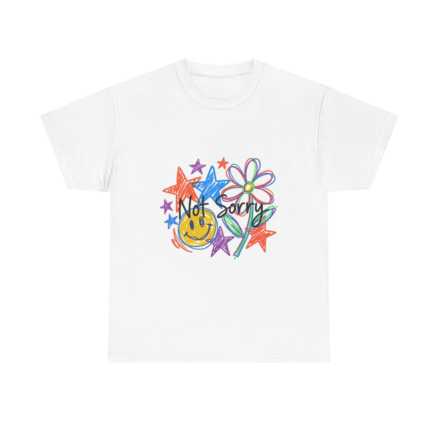 Scribble Your Own Rules Doodle Tee