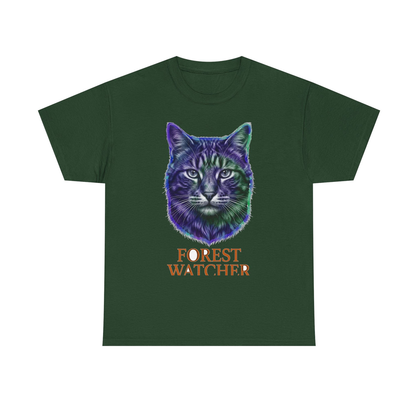 Forest Watcher Tie-Dye Mountain Cat Shirt
