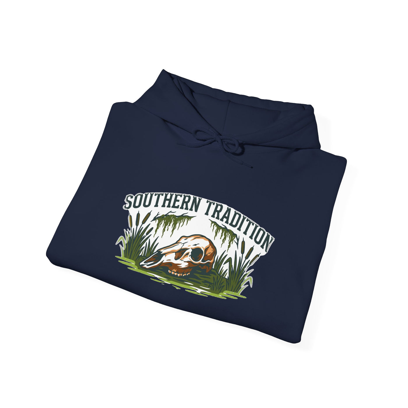 Vintage Southern Outdoors Deer Skull Hoodie