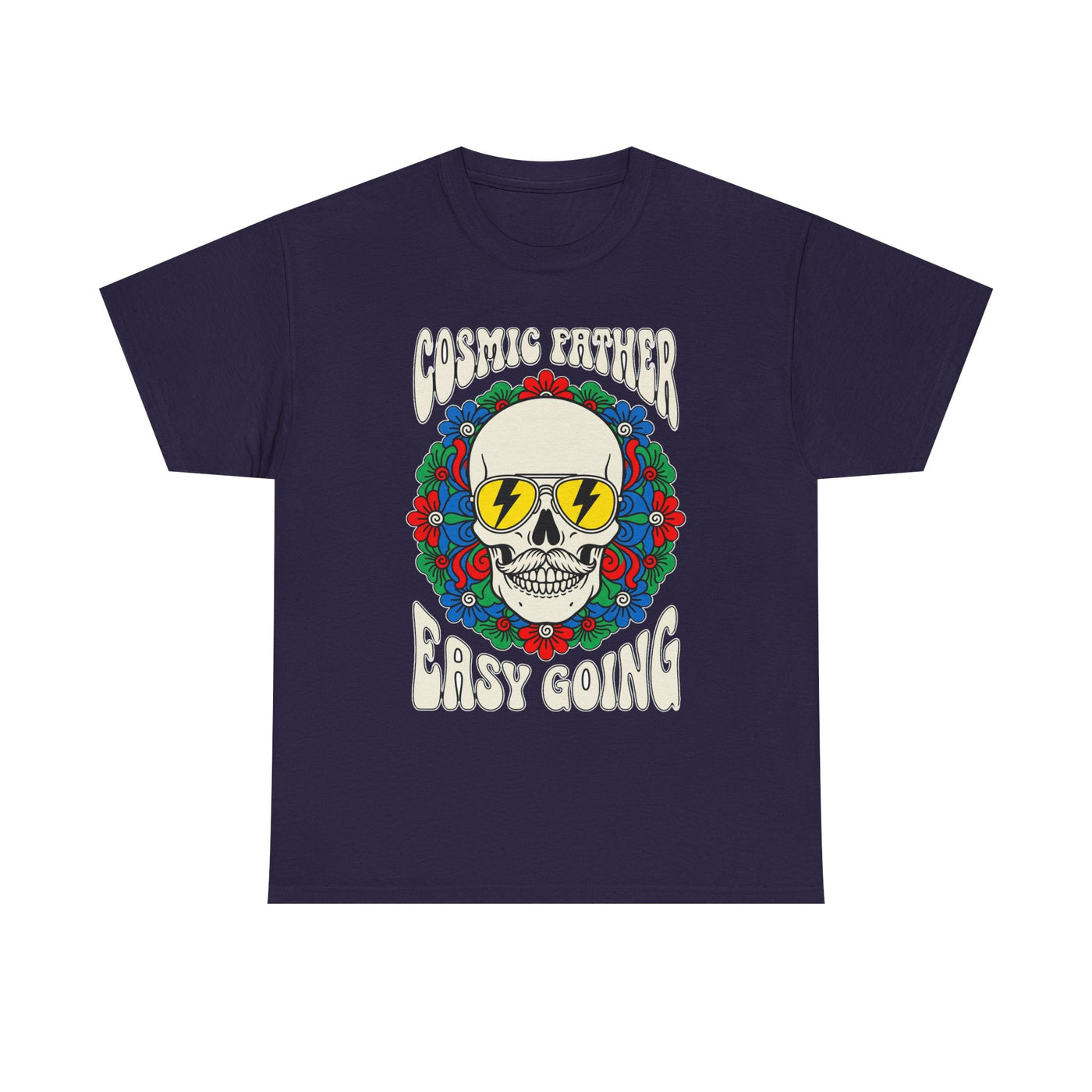 Cosmic Father Retro Skull Graphic