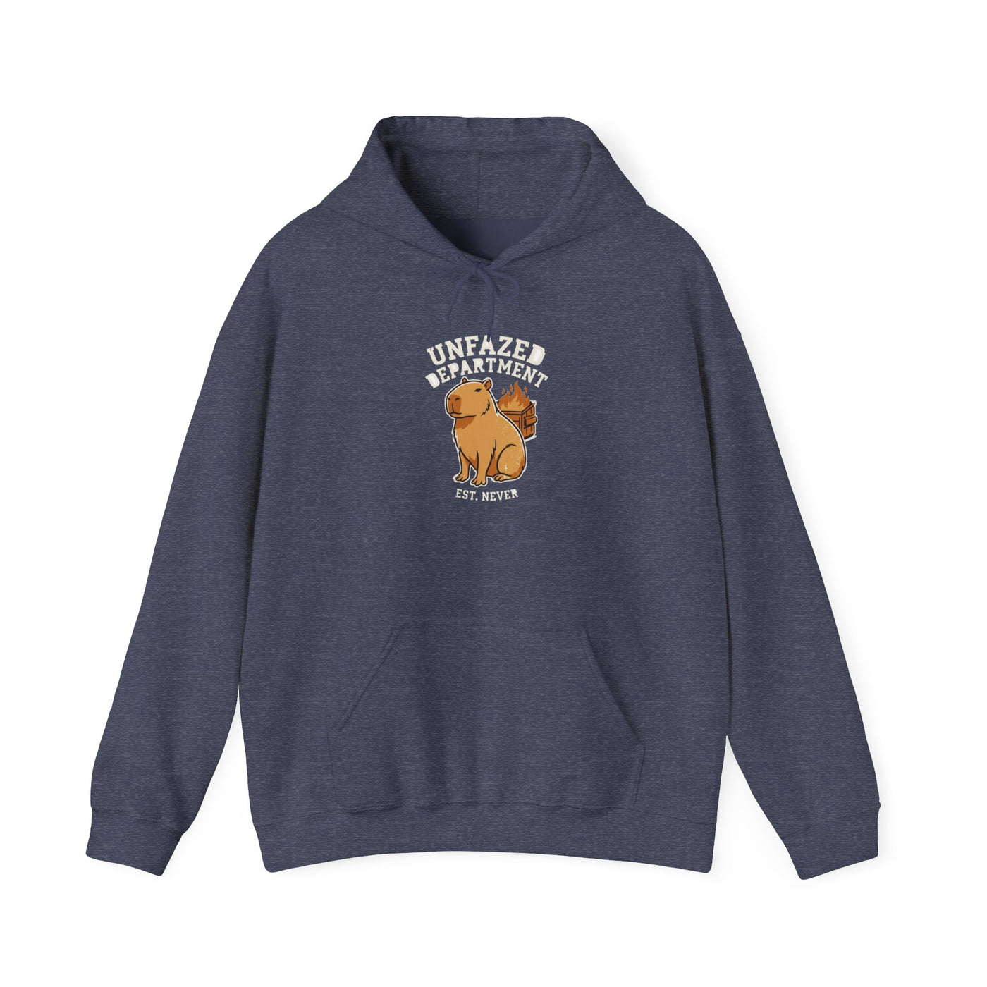 Unfazed Department Capybara Mascot Hoodie