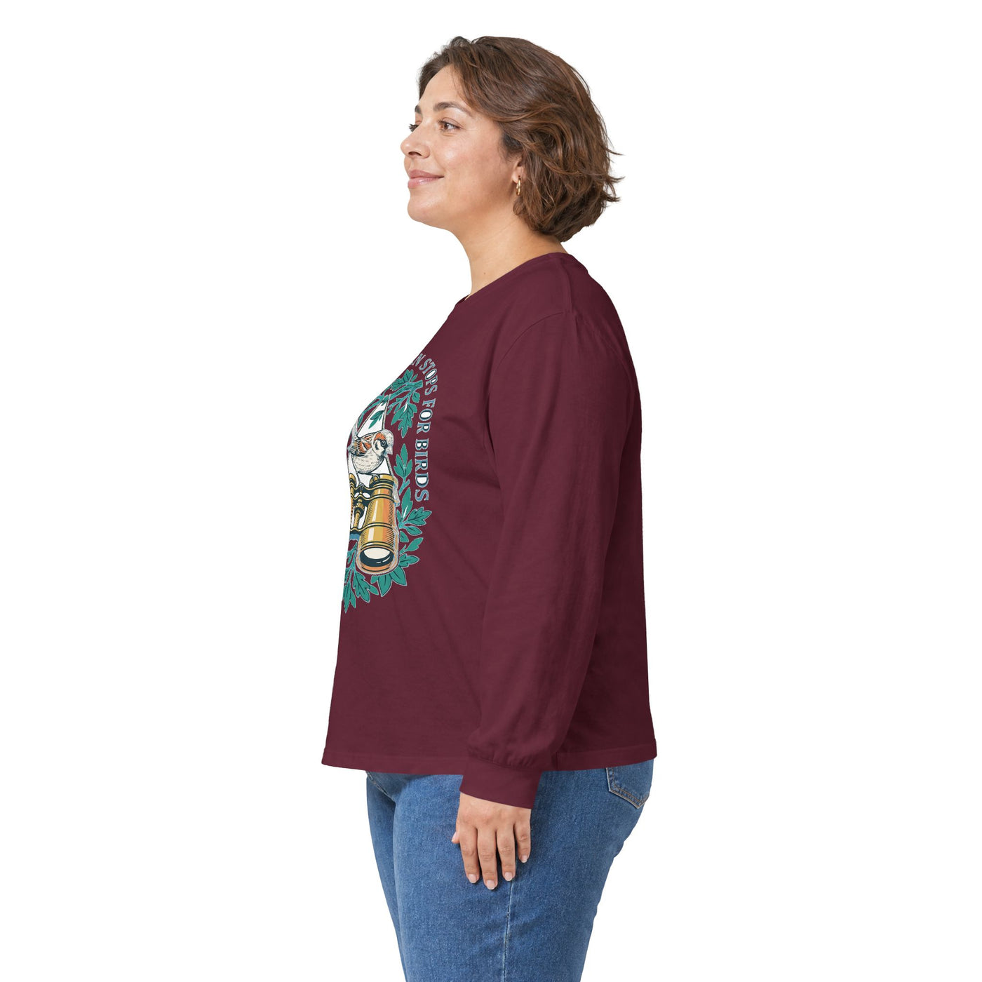 Warning Sudden Stops For Birds Long Sleeve