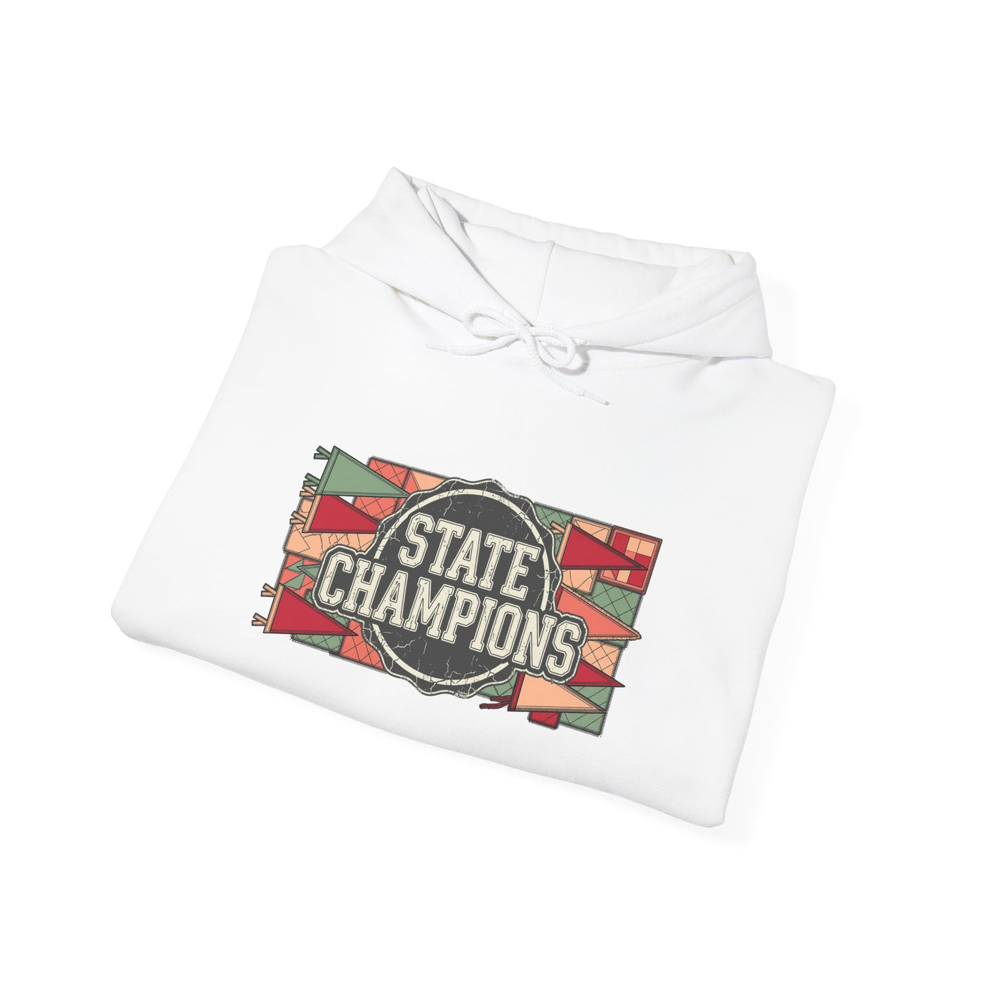 Vintage Varsity Patchwork Tee Hoodie