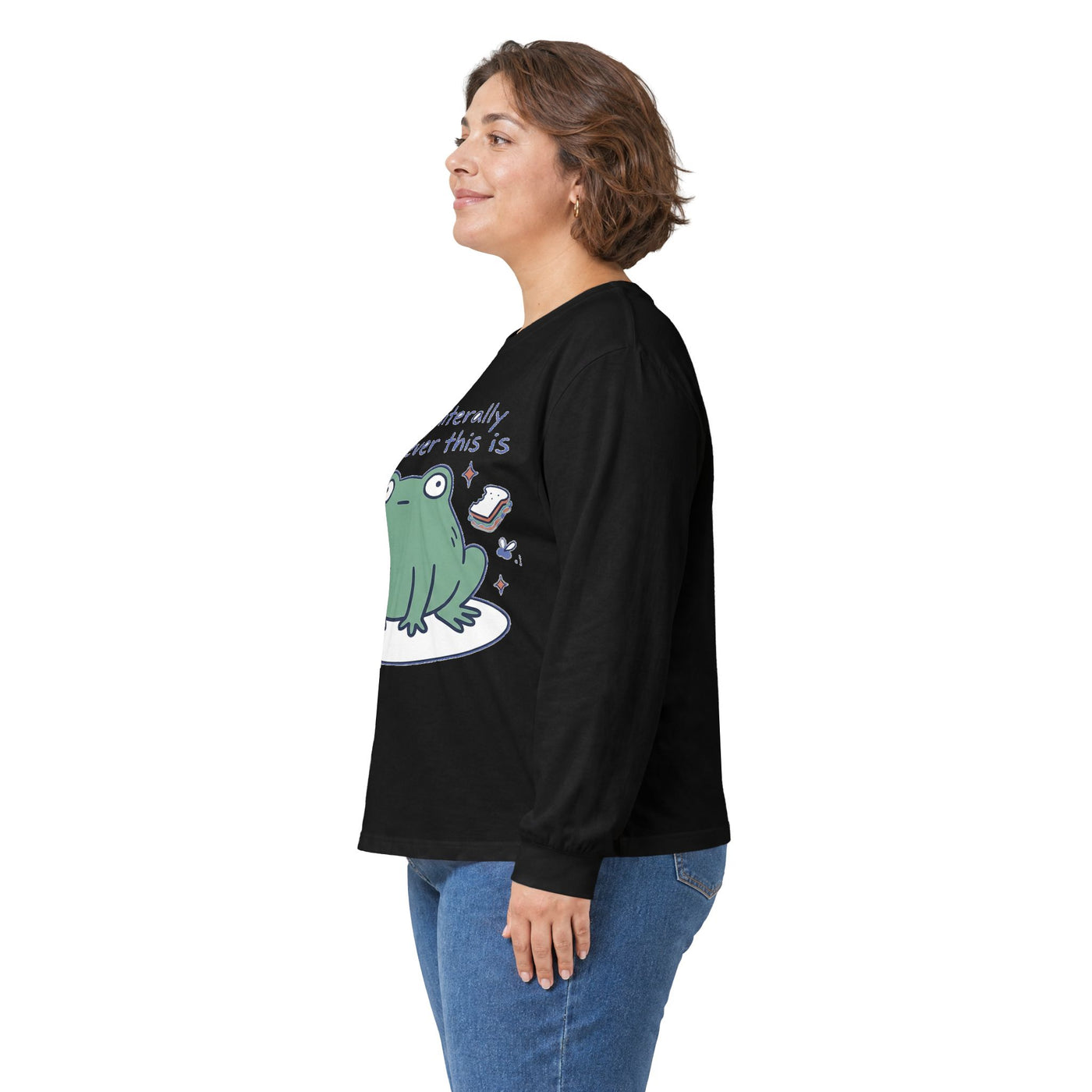 Doing Literally Whatever Blob Frog Long Sleeve