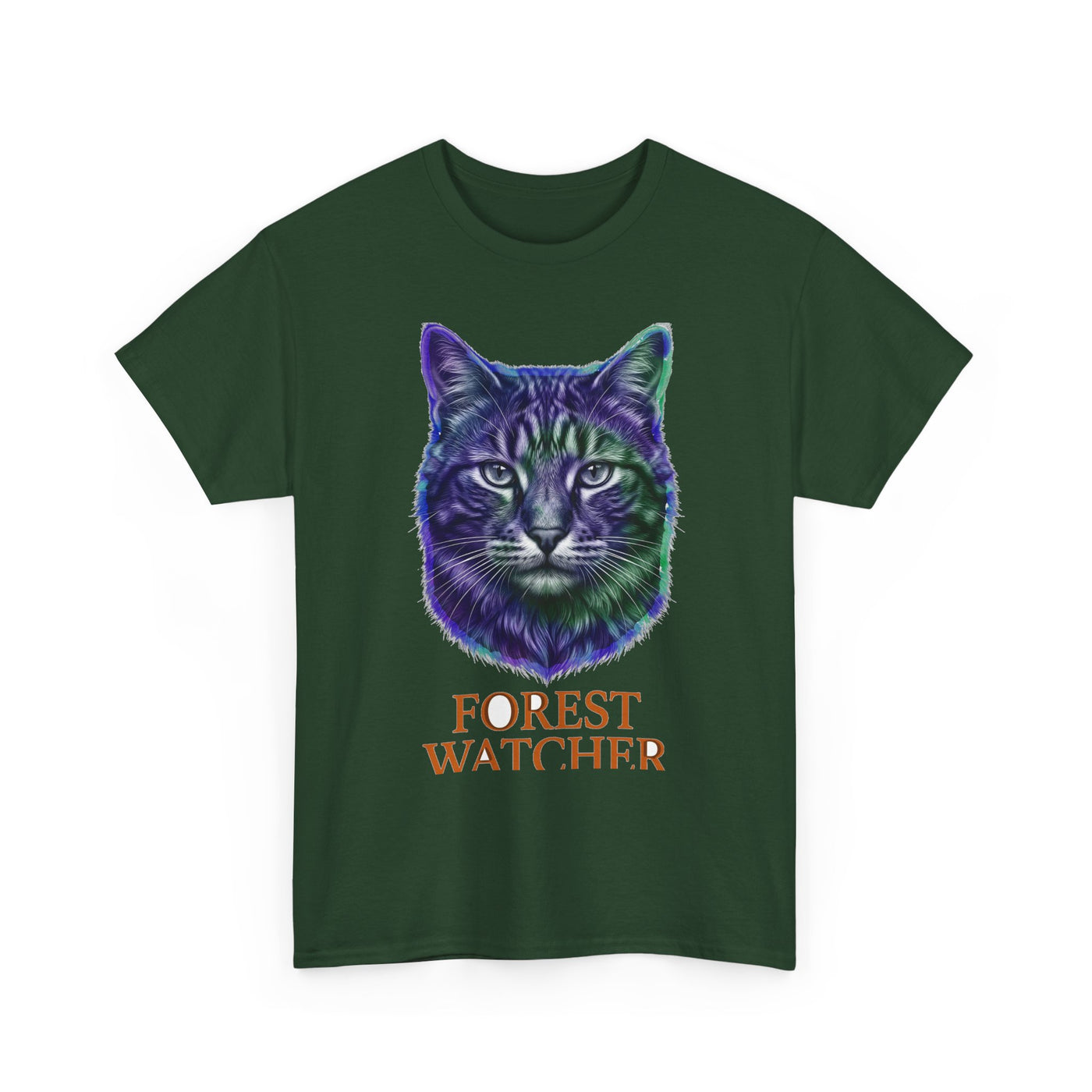 Forest Watcher Tie-Dye Mountain Cat Shirt