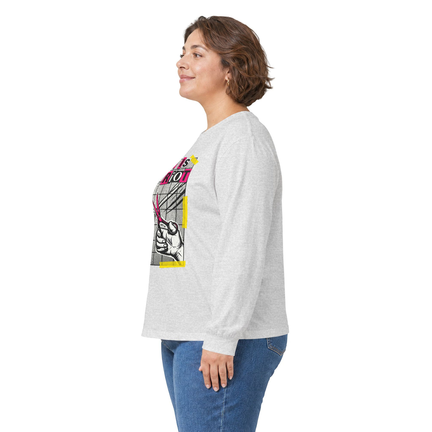 Cut Paste Rebel Zine Manifesto Long Sleeve