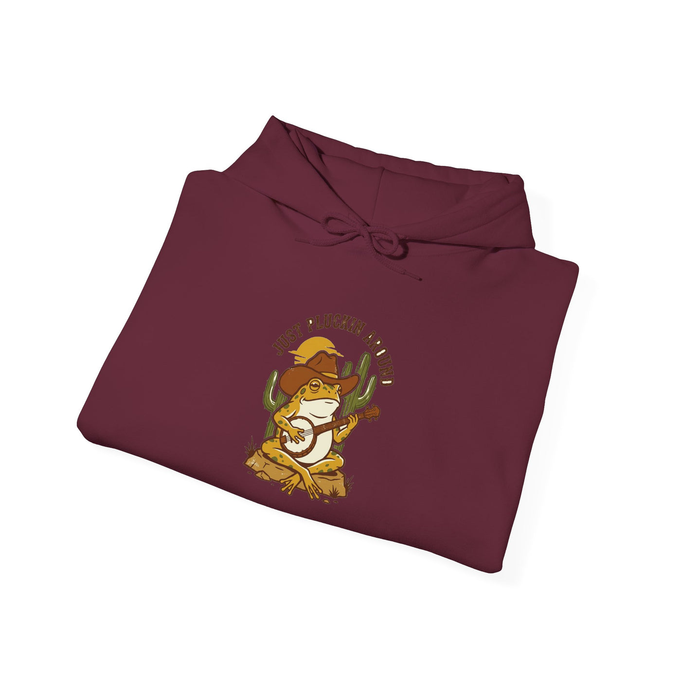 Desert Strummer Cowboy Toad Hoodie