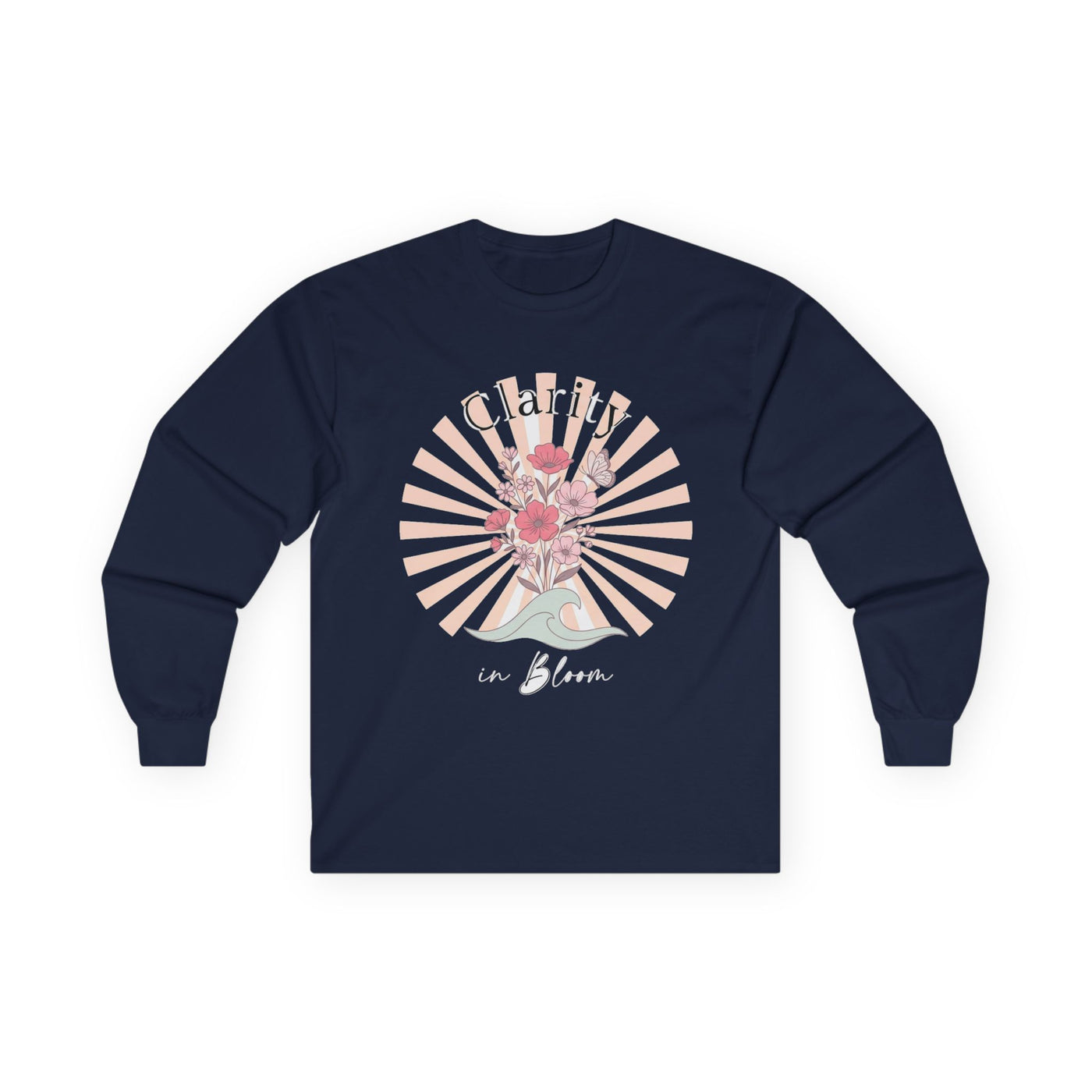 Clarity in Bloom Wildflower Sunburst Long Sleeve