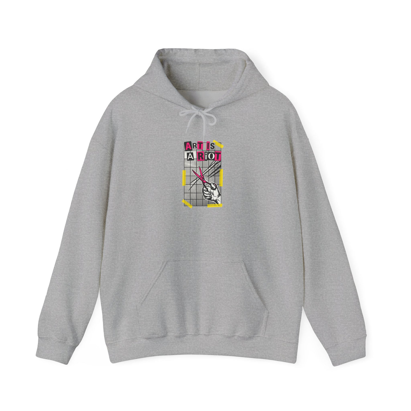 Cut Paste Rebel Zine Manifesto Hoodie