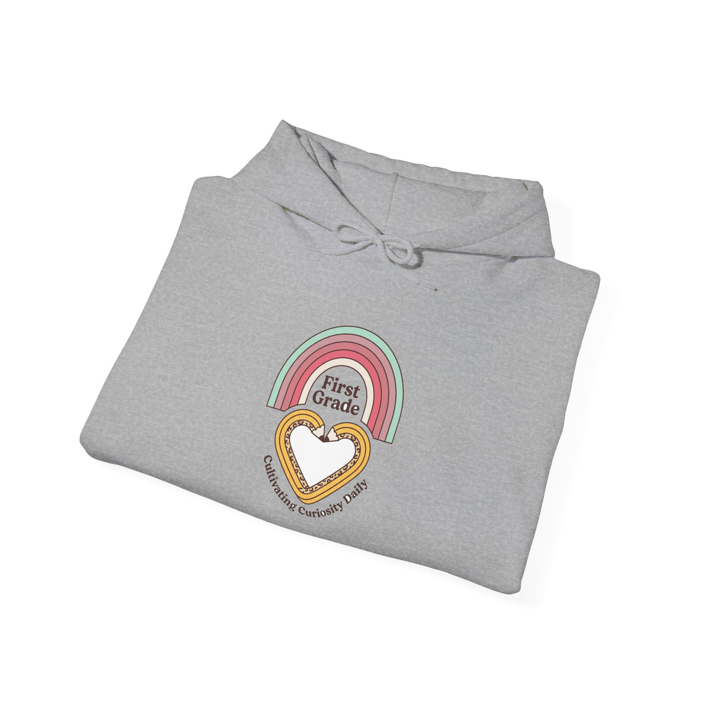 Shaping Minds Leopard Pencil Heart Hoodie