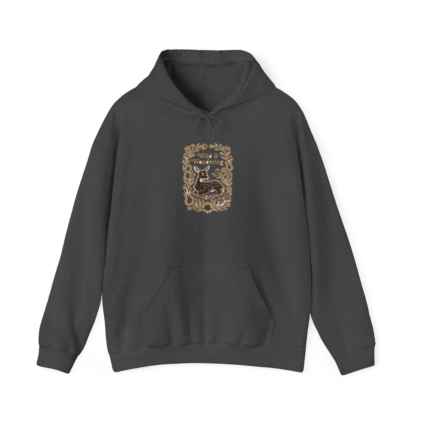 Forest Child Vintage Fawn & Fungi Hoodie