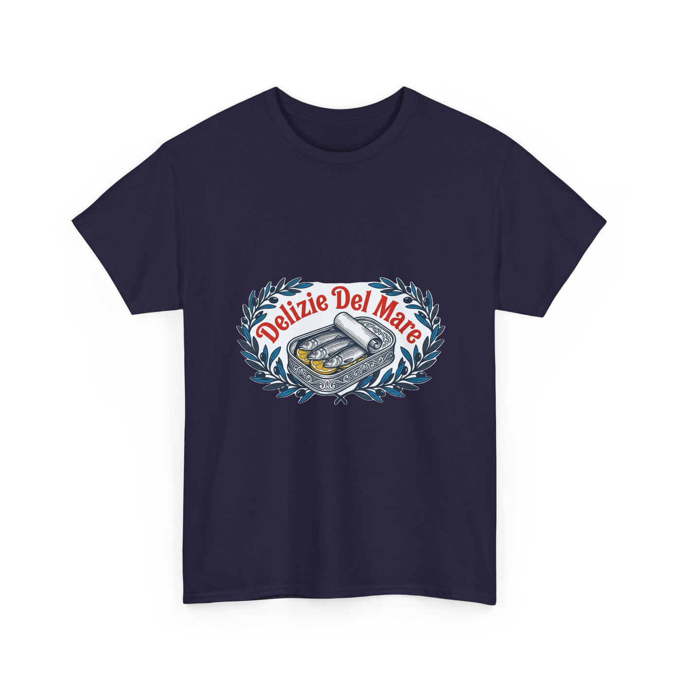 Retro Italian Sardine Tin Graphic Tee