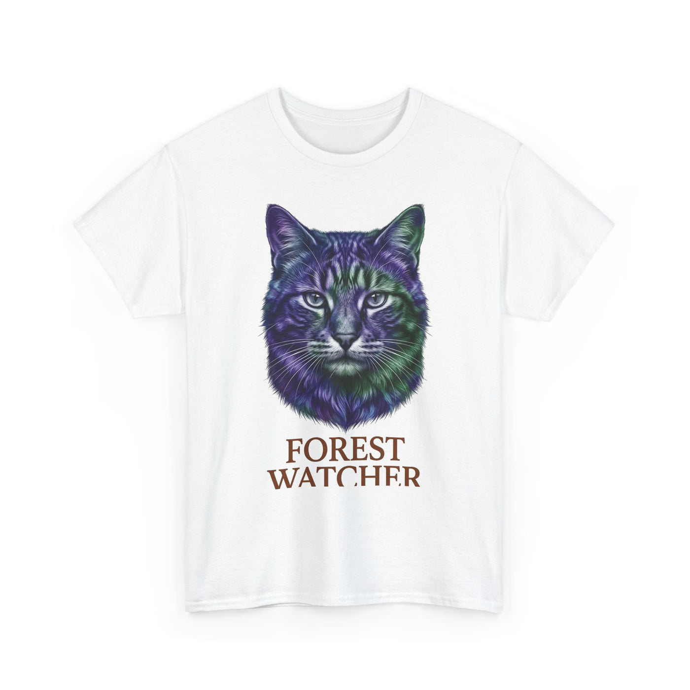Forest Watcher Tie-Dye Mountain Cat Shirt